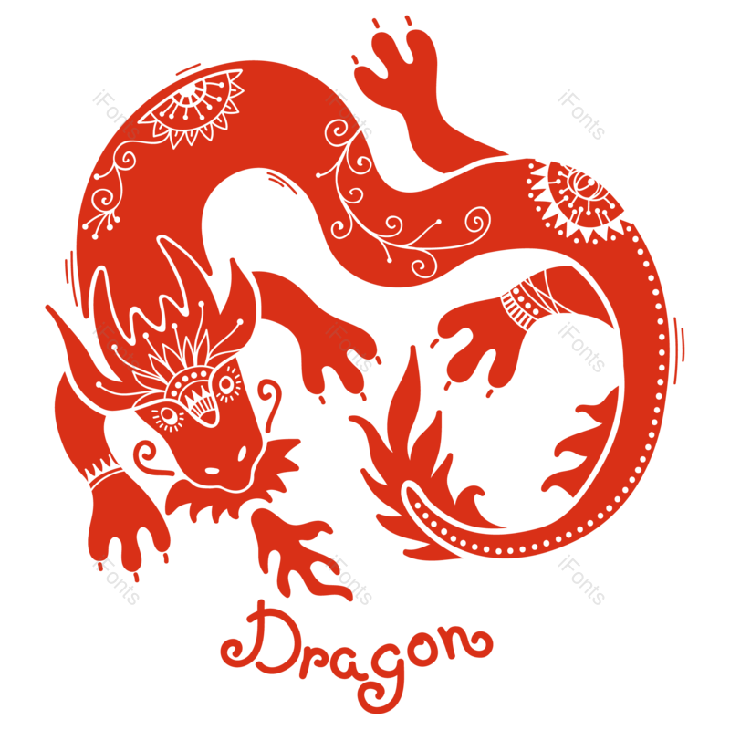 中国风图片,剪纸元素,剪纸素材PNG,12生肖免抠素材